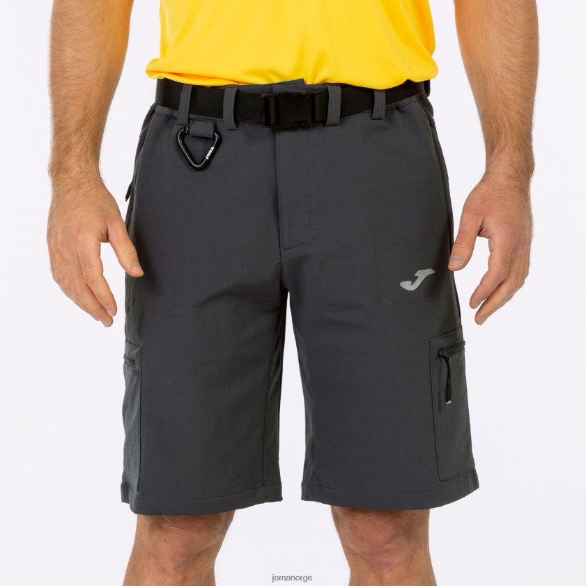 nei Joma bermuda-shorts explorer mørkegrå FBD0T0675 menn