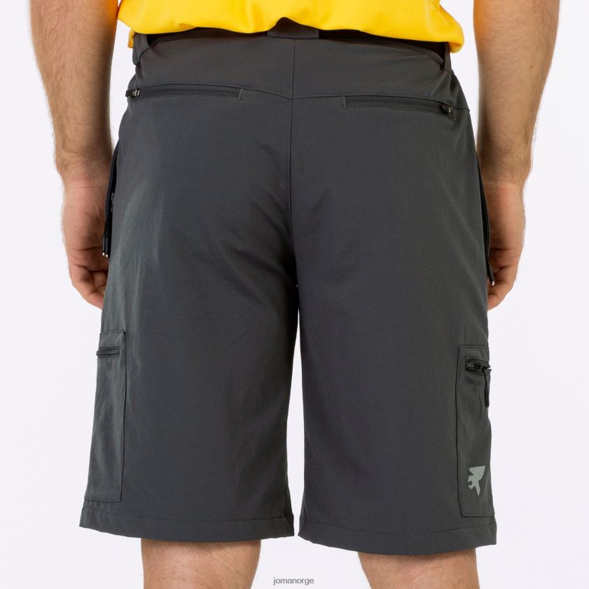 nei Joma bermuda-shorts explorer mørkegrå FBD0T0675 menn