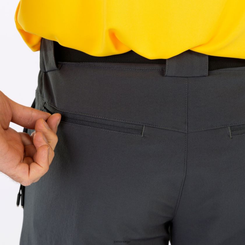 nei Joma bermuda-shorts explorer mørkegrå FBD0T0675 menn