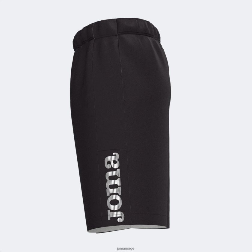 nei Joma bermudashorts beta ii svart FBD0T0452 menn