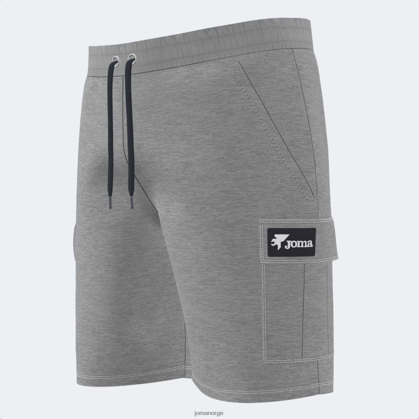 nei Joma bermudashorts california melert grå FBD0T03453 menn