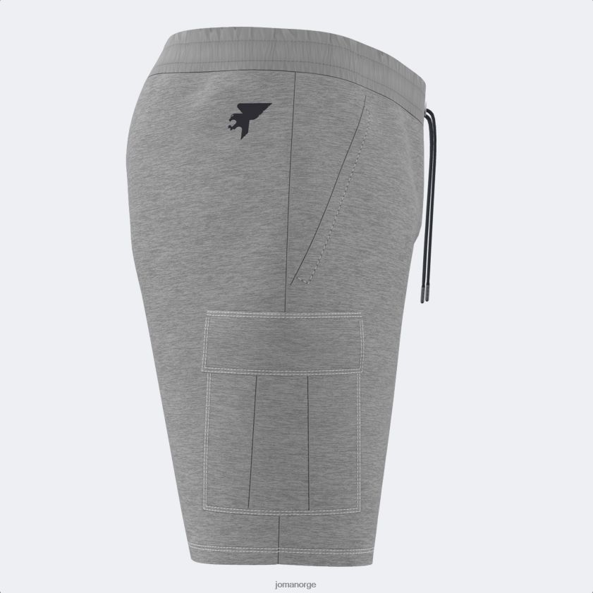 nei Joma bermudashorts california melert grå FBD0T03453 menn