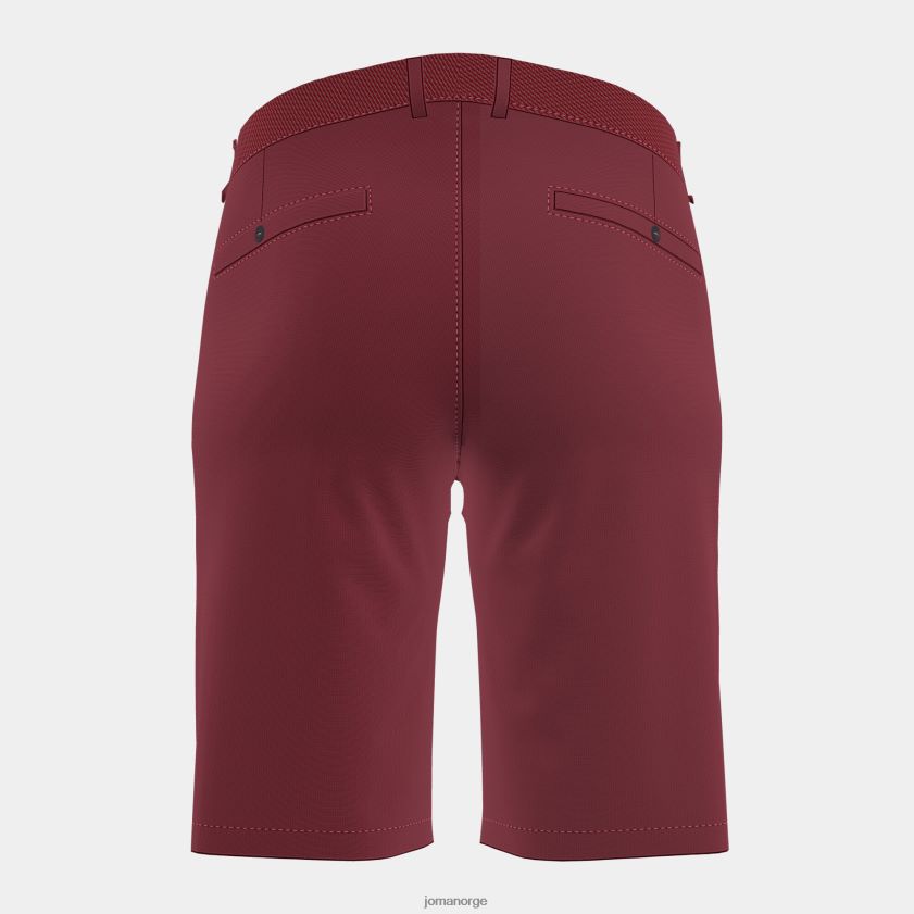nei Joma bermudashorts pasarela iii burgunder FBD0T0340 menn