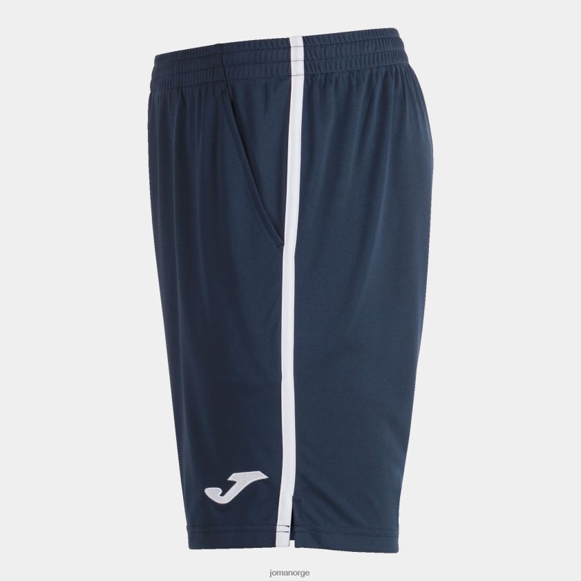 nei Joma bermudashorts åpen iii marineblå hvit FBD0T0169 menn