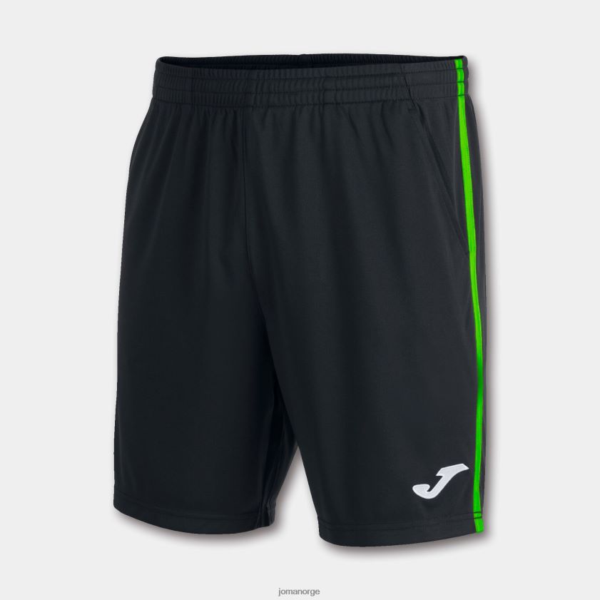 nei Joma bermudashorts åpen iii svart fluorescerende grønn FBD0T04557 menn