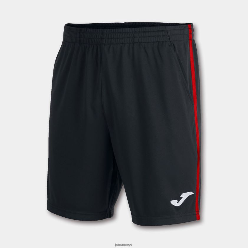 nei Joma bermudashorts åpen iii svart, rød FBD0T0130 menn