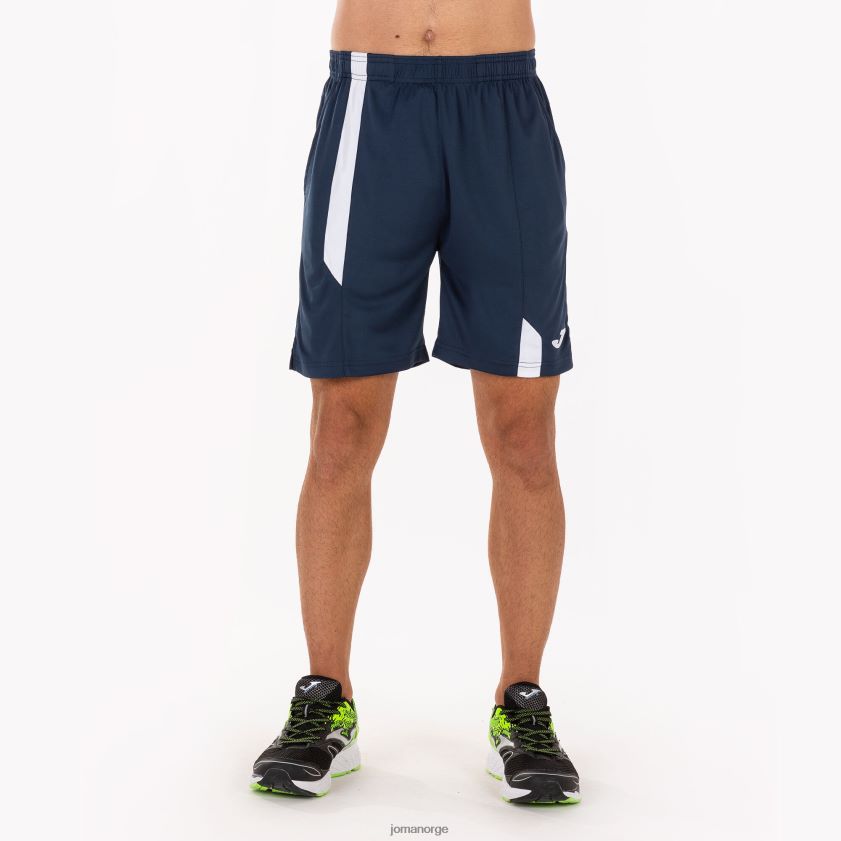 nei Joma bermudashorts supernova marineblå hvit FBD0T0744 menn