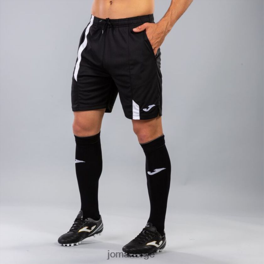 nei Joma bermudashorts supernova svart hvit FBD0T01429 menn