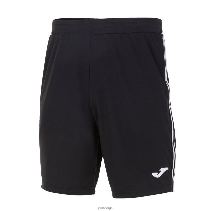 nei Joma klassisk bermudashorts svart hvit FBD0T0542 menn