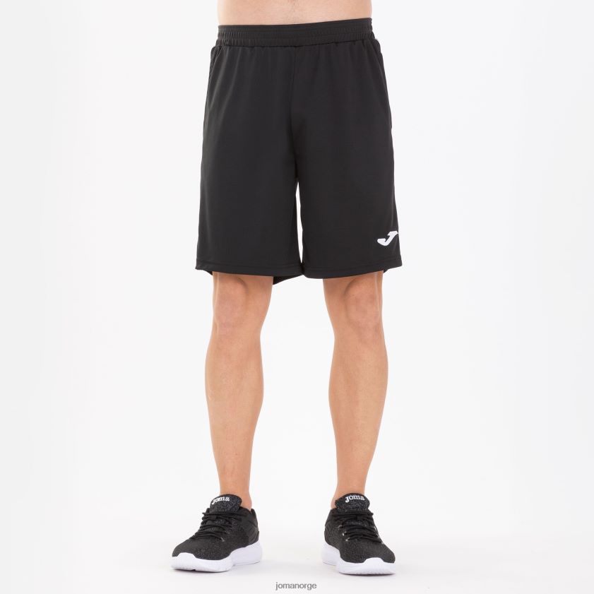 nei Joma klassisk bermudashorts svart hvit FBD0T0542 menn