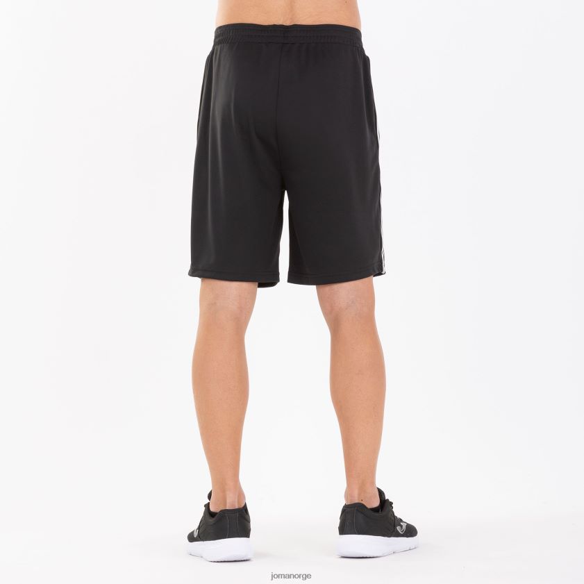 nei Joma klassisk bermudashorts svart hvit FBD0T0542 menn