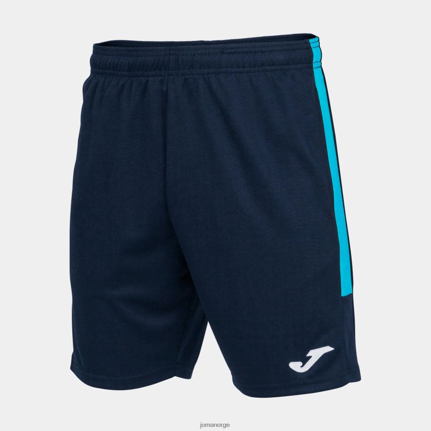 nei Joma økomesterskapet i bermudashorts marineblå fluorescerende turkis FBD0T02867 menn