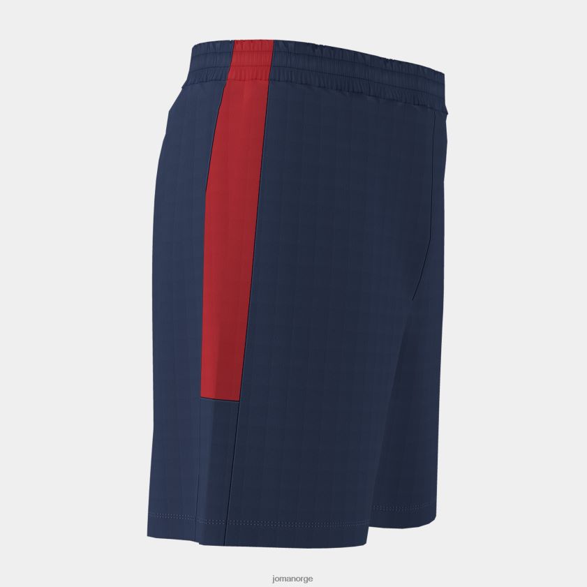 nei Joma økomesterskapet i bermudashorts marineblå rød FBD0T04638 menn