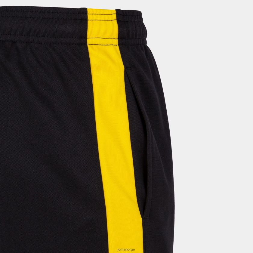 nei Joma økomesterskapet i bermudashorts svart gul FBD0T0708 menn