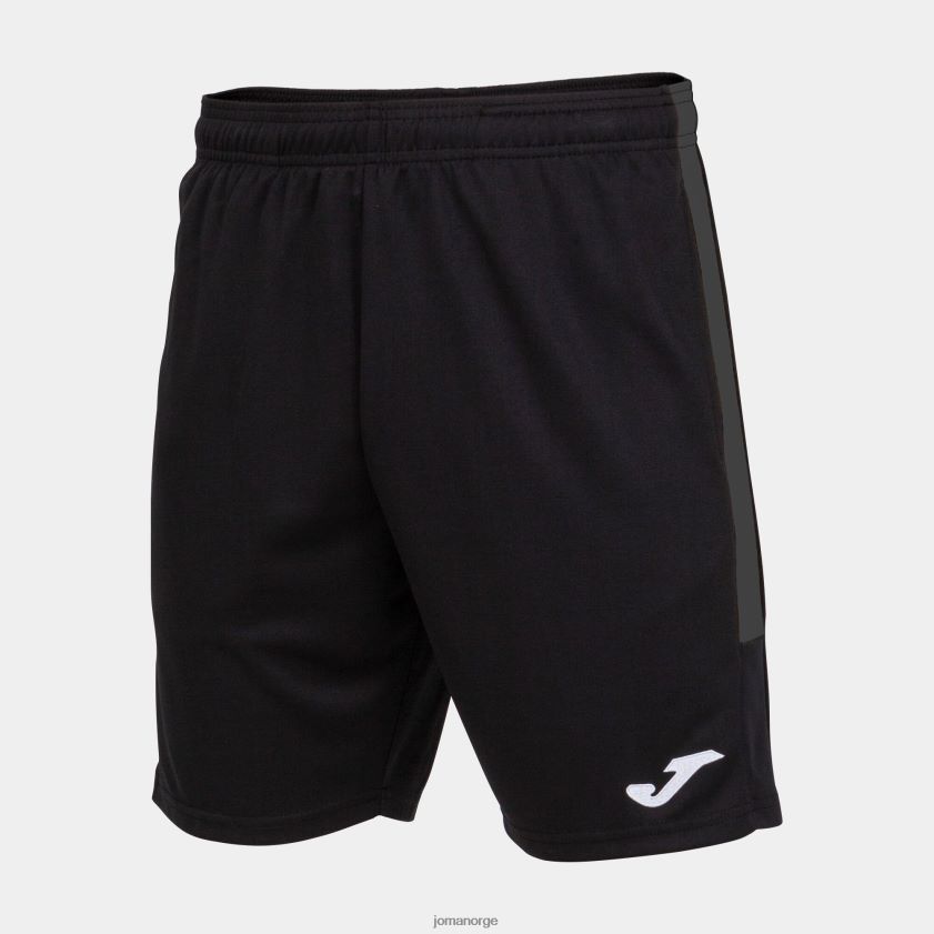 nei Joma økomesterskapet i bermudashorts svart mørkegrå FBD0T04417 menn