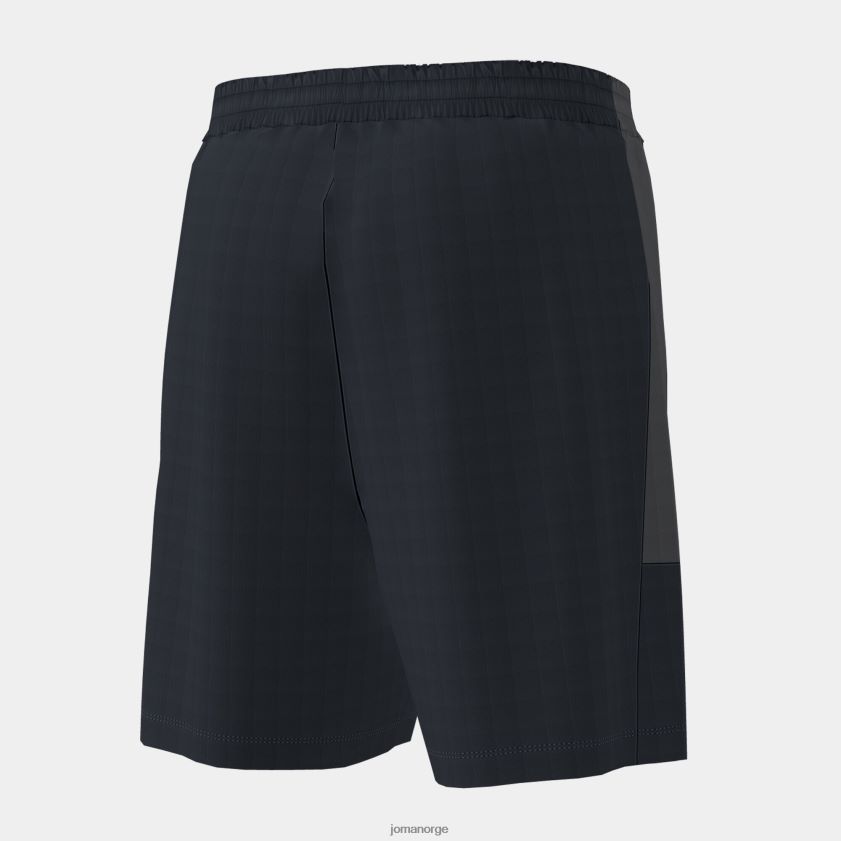 nei Joma økomesterskapet i bermudashorts svart mørkegrå FBD0T04417 menn