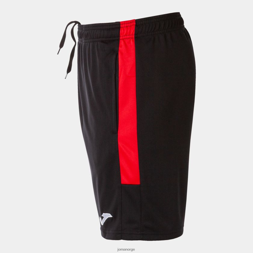 nei Joma økomesterskapet i bermudashorts svart, rød FBD0T03074 menn