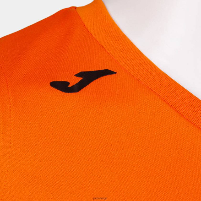 nei Joma ermeløs t-skjorte cancha iii oransje svart FBD0T01536 menn