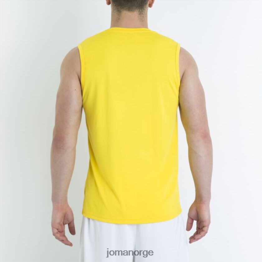 nei Joma ermeløs t-skjorte kombi gul FBD0T0516 menn