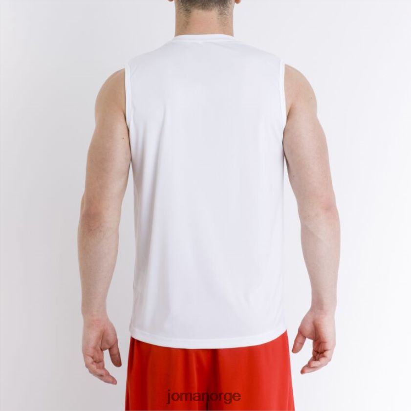 nei Joma ermeløs t-skjorte kombi hvit FBD0T04317 menn