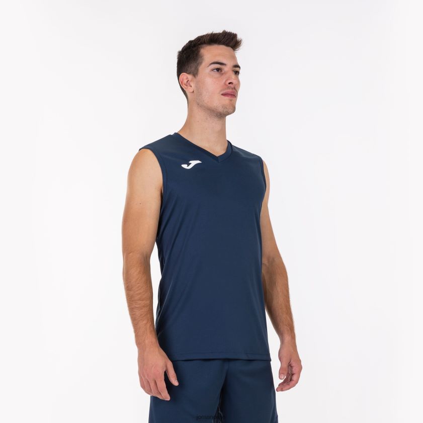 nei Joma ermeløs t-skjorte kombi marineblå FBD0T0967 menn