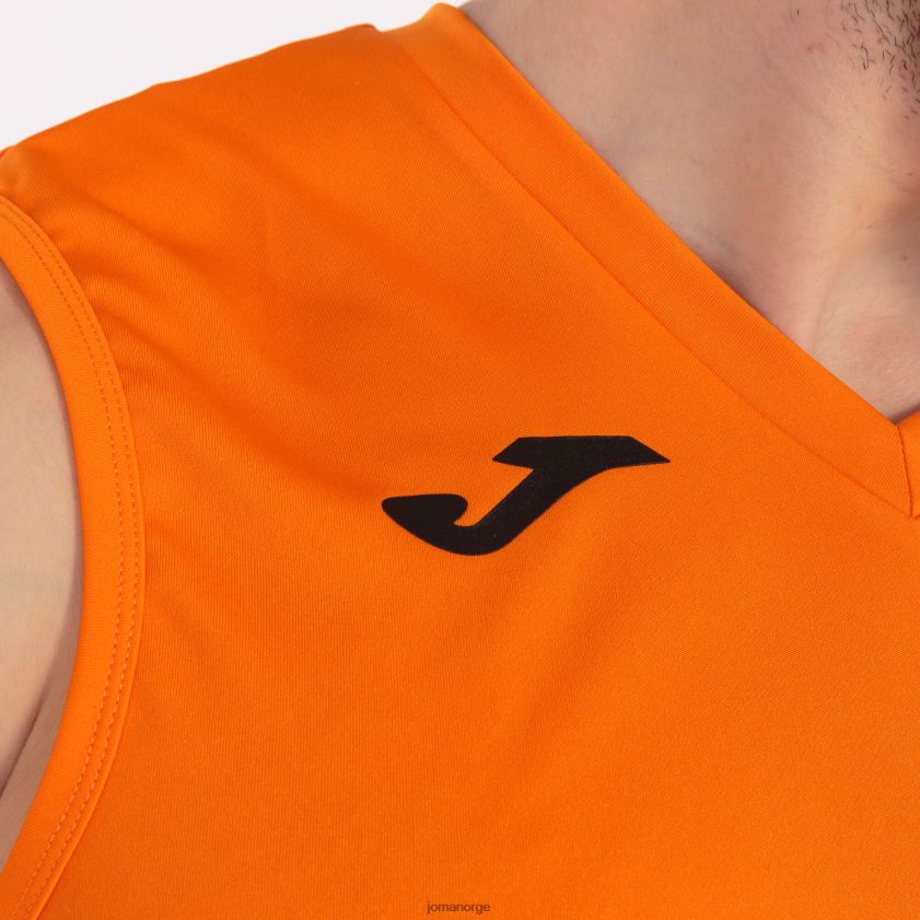 nei Joma ermeløs t-skjorte kombi oransje FBD0T0993 menn