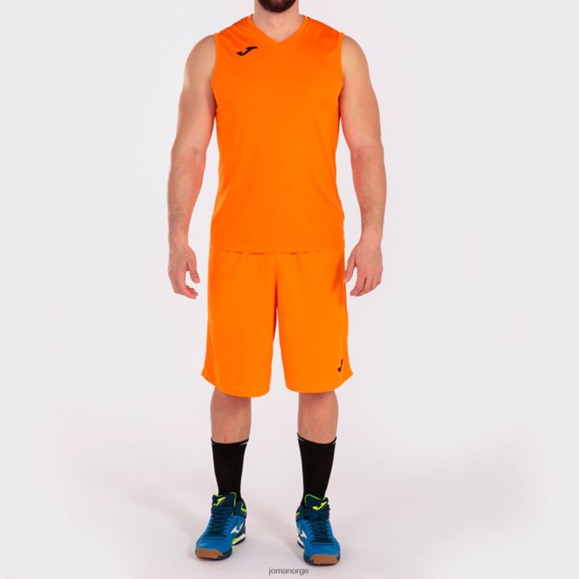 nei Joma ermeløs t-skjorte kombi oransje FBD0T0993 menn