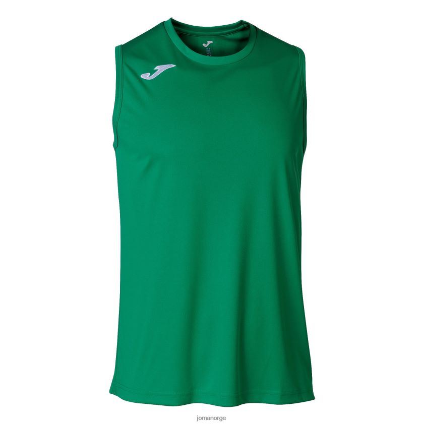 nei Joma ermeløs t-skjorte kombikurv grønn FBD0T04432 menn
