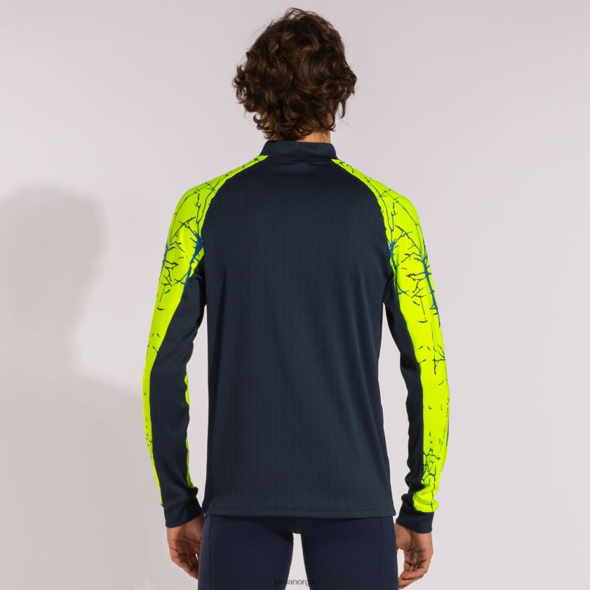 nei Joma genser elite ix marineblå fluorescerende gul FBD0T04223 menn