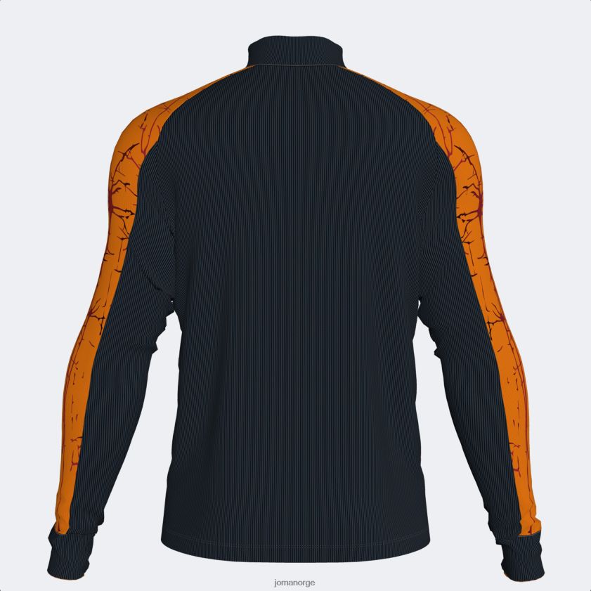 nei Joma genser elite ix svart oransje FBD0T04643 menn