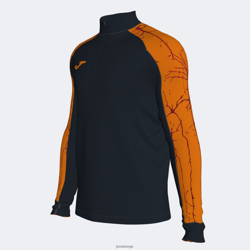 nei Joma genser elite ix svart oransje FBD0T04643 menn