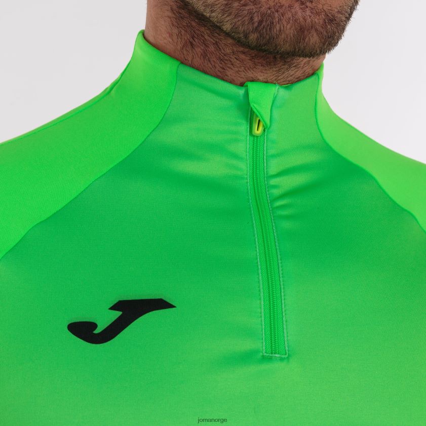 nei Joma genser elite vii fluorescerende grønn hvit FBD0T04589 menn