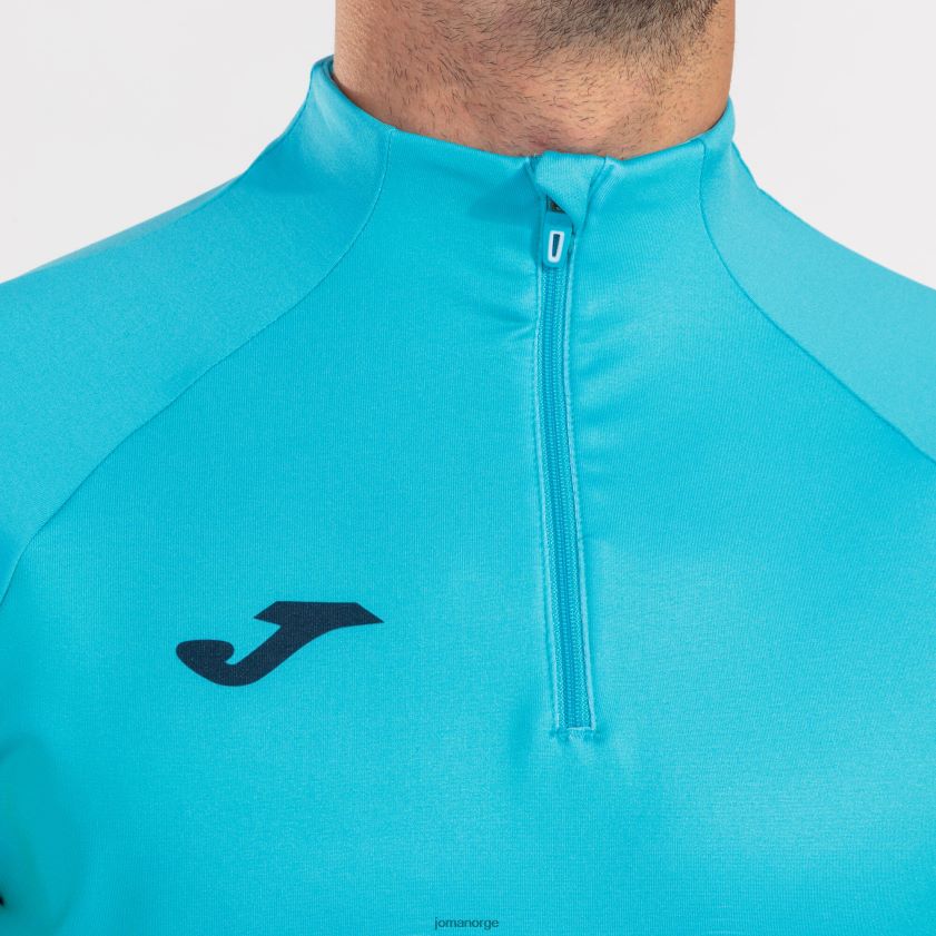 nei Joma genser elite vii fluorescerende turkis marineblå FBD0T01449 menn
