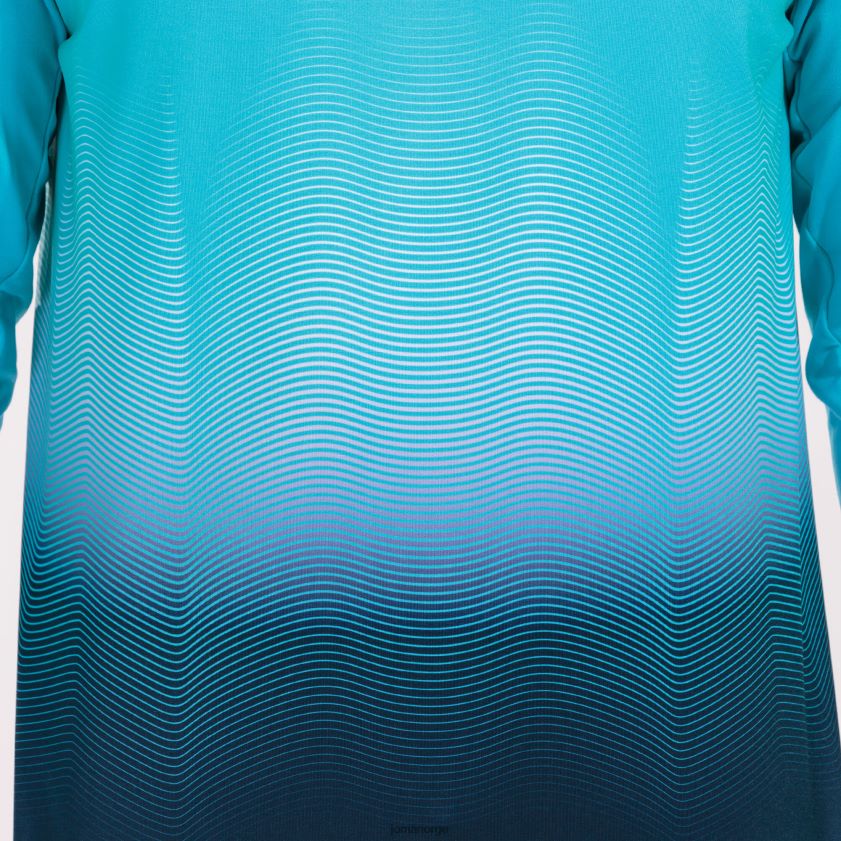nei Joma genser elite vii fluorescerende turkis marineblå FBD0T01449 menn