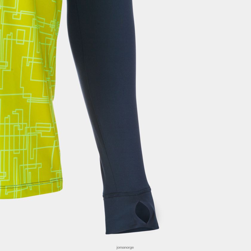 nei Joma genser elite viii marineblå fluorescerende gul FBD0T02837 menn