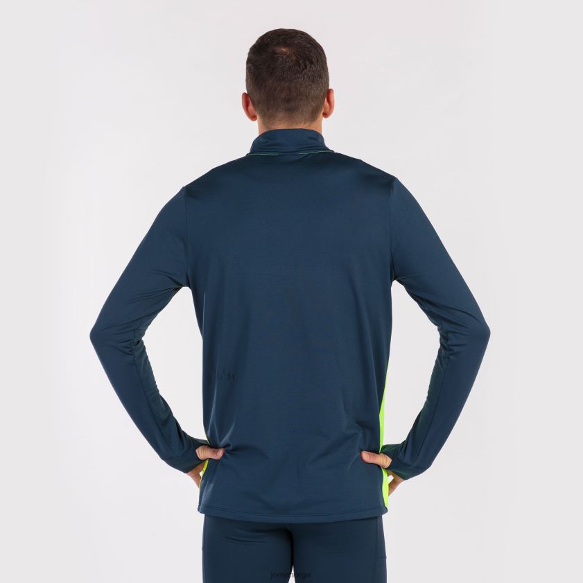 nei Joma genser elite viii marineblå fluorescerende gul FBD0T02837 menn