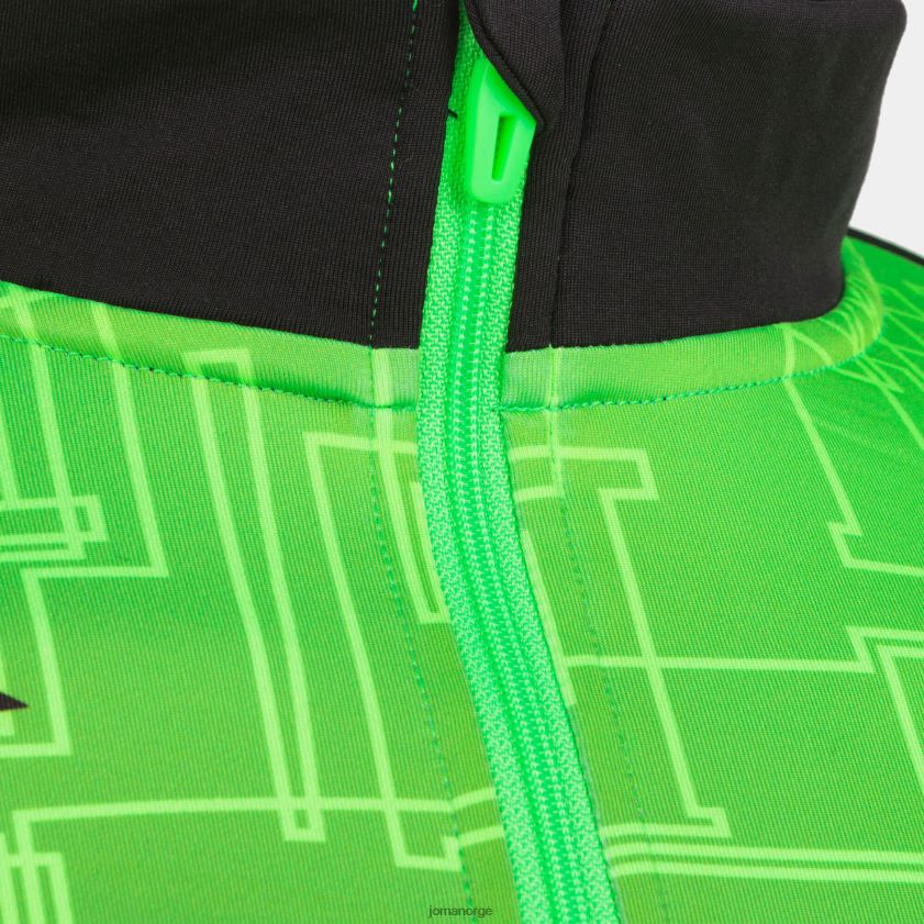 nei Joma genser elite viii svart fluorescerende grønn FBD0T03025 menn
