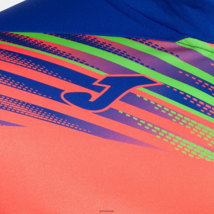 nei Joma genser elite x fluorescerende korall kongeblå FBD0T0884 menn