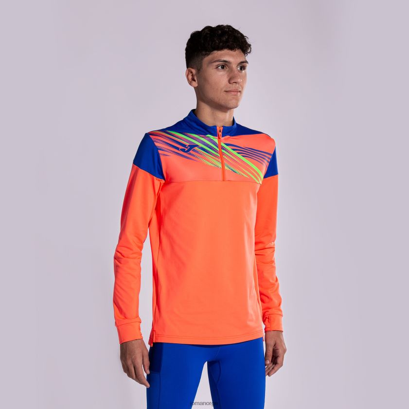 nei Joma genser elite x fluorescerende korall kongeblå FBD0T0884 menn