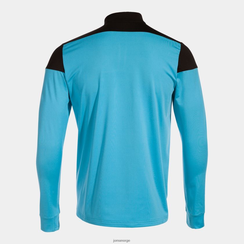 nei Joma genser elite x fluorescerende turkis svart FBD0T0203 menn