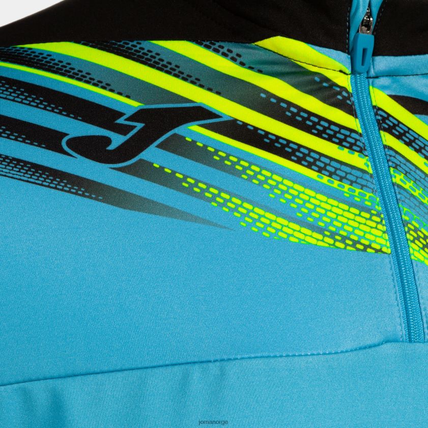 nei Joma genser elite x fluorescerende turkis svart FBD0T0203 menn