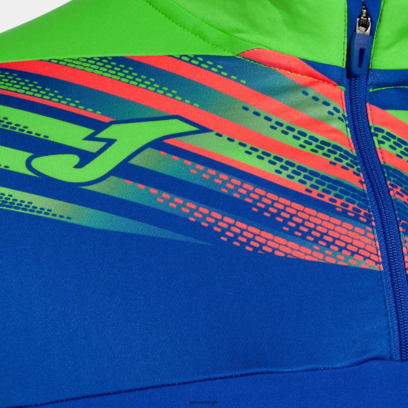 nei Joma genser elite x kongeblå fluorescerende grønn FBD0T01147 menn