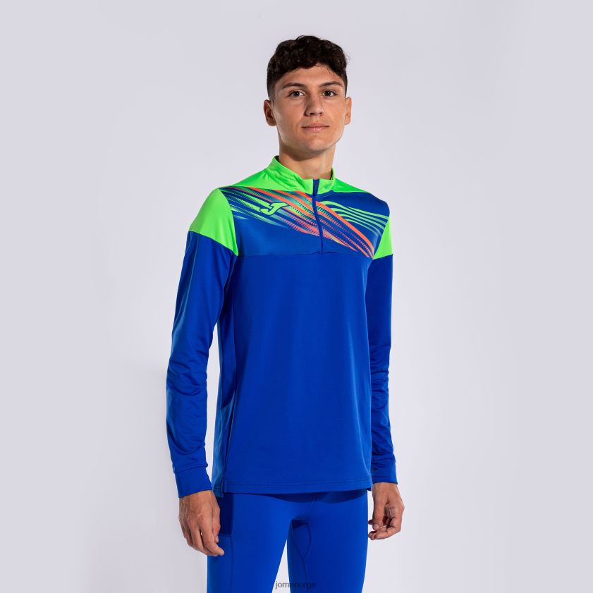 nei Joma genser elite x kongeblå fluorescerende grønn FBD0T01147 menn