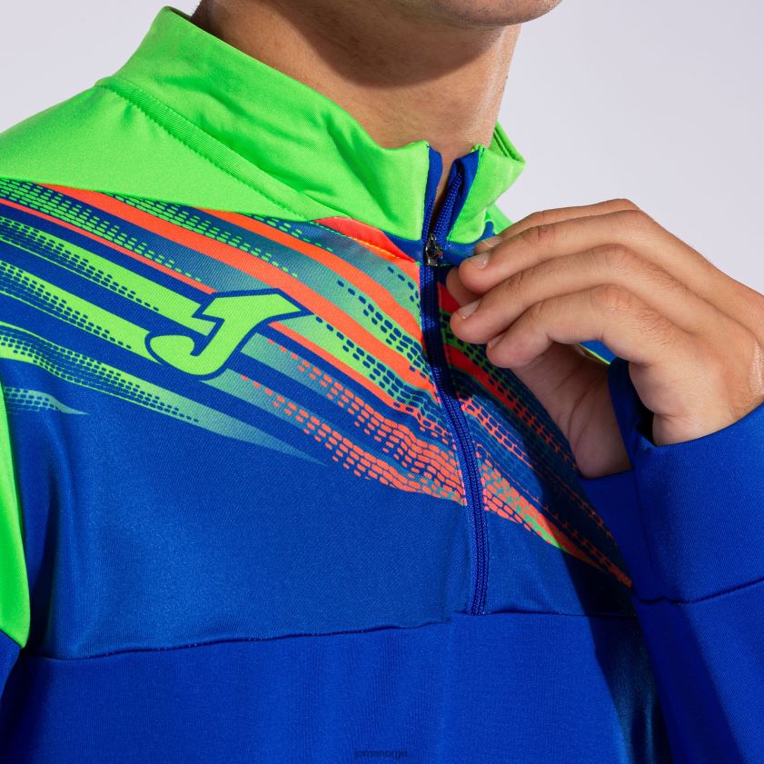 nei Joma genser elite x kongeblå fluorescerende grønn FBD0T01147 menn