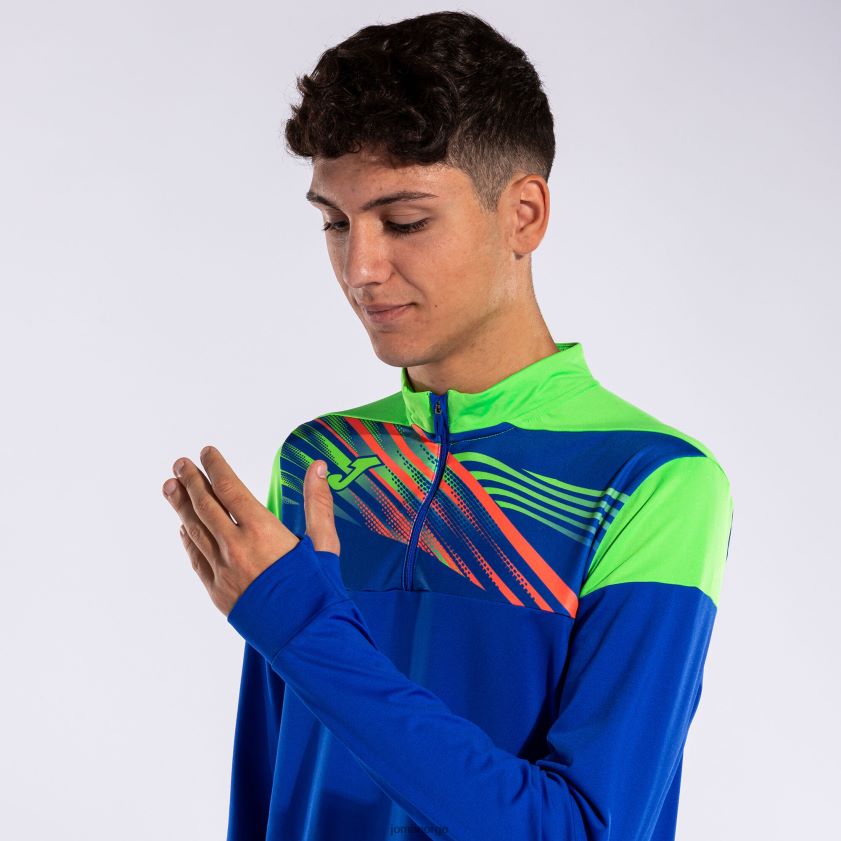 nei Joma genser elite x kongeblå fluorescerende grønn FBD0T01147 menn