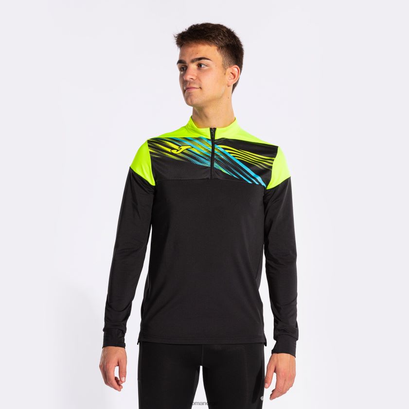 nei Joma genser elite x svart fluorescerende gul FBD0T04665 menn