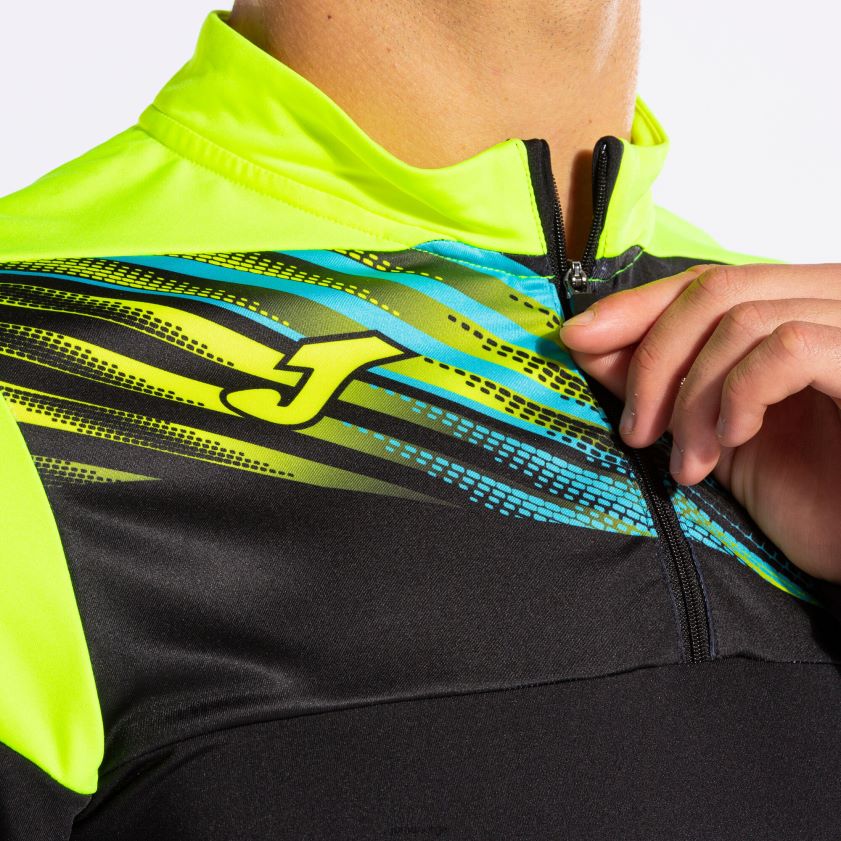 nei Joma genser elite x svart fluorescerende gul FBD0T04665 menn