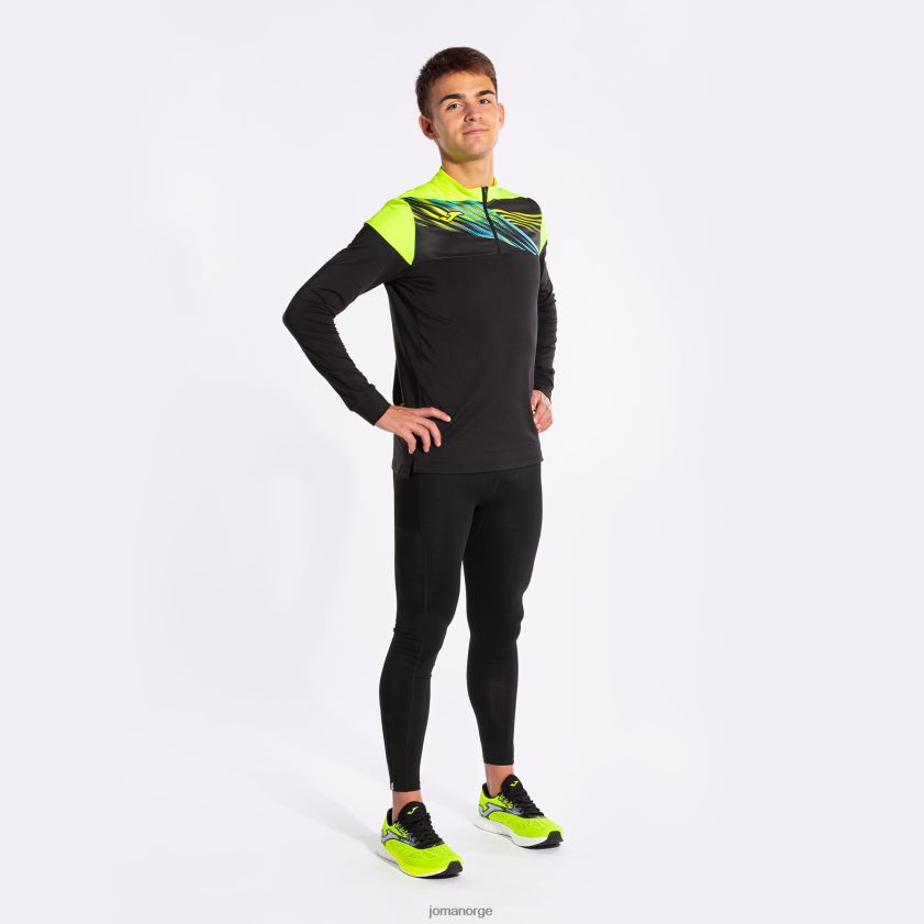 nei Joma genser elite x svart fluorescerende gul FBD0T04665 menn