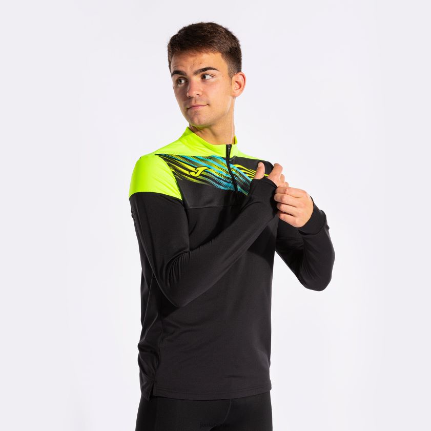 nei Joma genser elite x svart fluorescerende gul FBD0T04665 menn