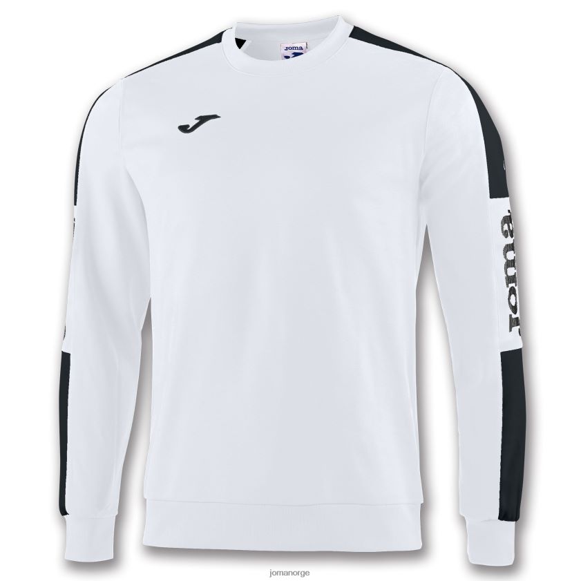 nei Joma gensermesterskap iv hvit svart FBD0T0771 menn